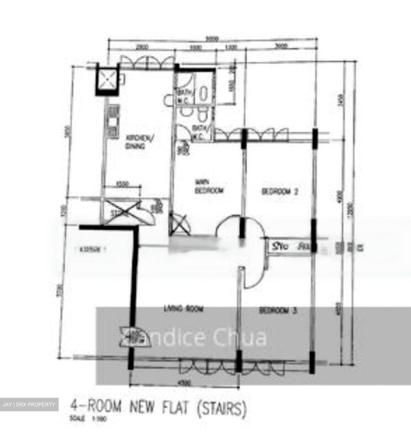 Blk 173 Kebun Baru Link 1 (Ang Mo Kio), HDB 4 Rooms #463174211
